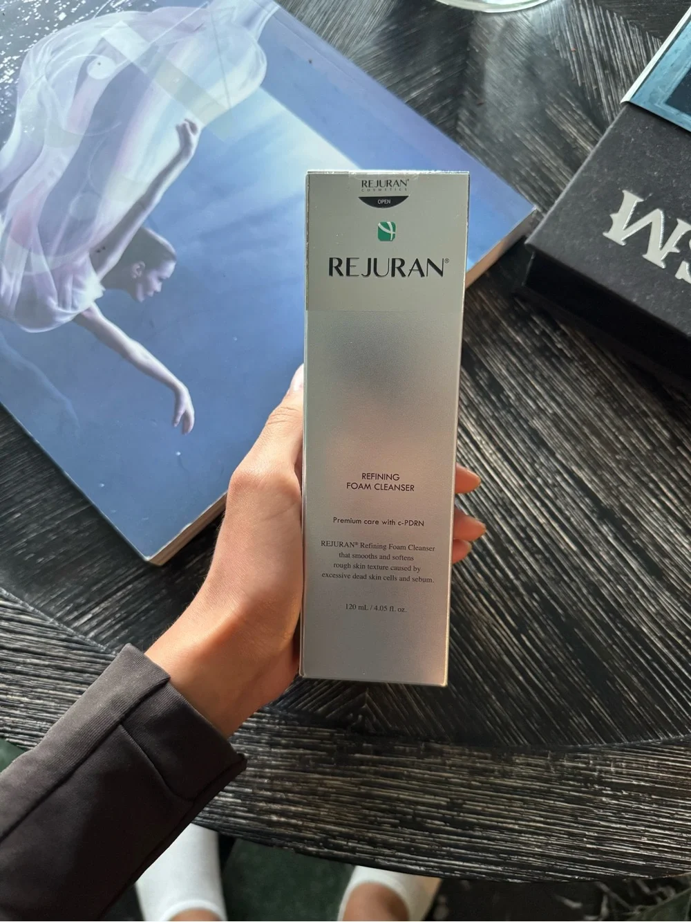 REJURAN Refining Foam Cleanser 120 mL c-PDRN Brand New Sealed